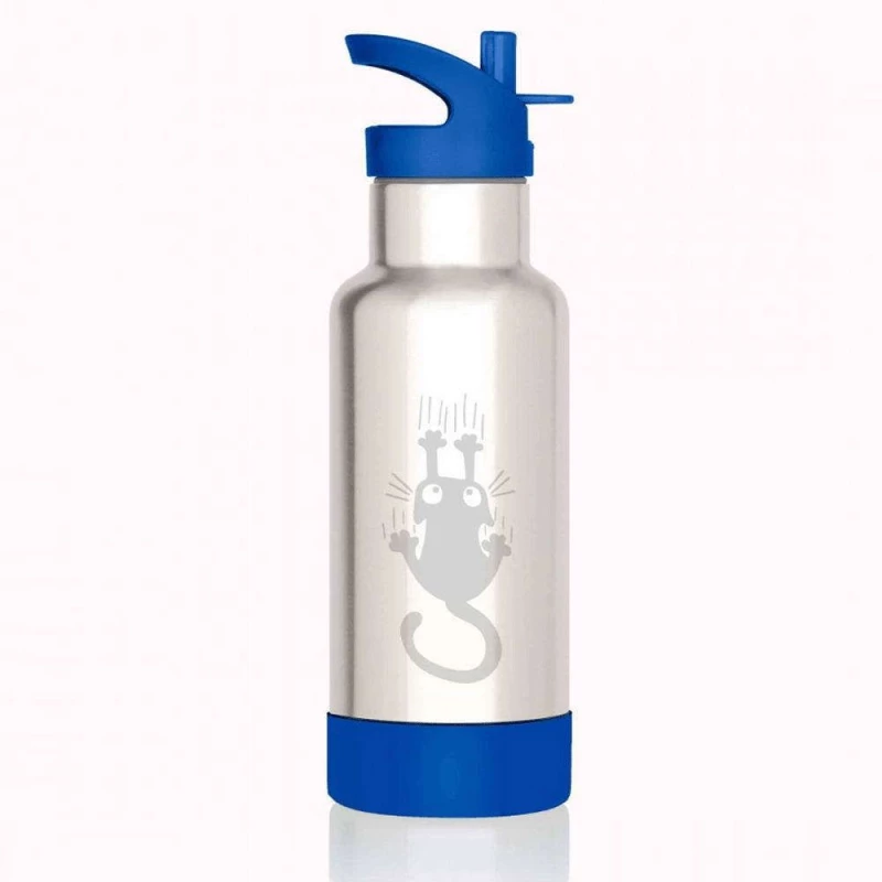 Μπουκάλι - Θερμός Funky Cat GSJFUN50/3 7,5x24cm 500ml Silver-Blue Gaspajoe