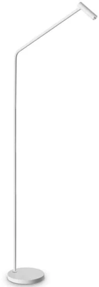 Φωτιστικό Δαπέδου Easy 295473 22x49x128cm Led 250lm 3,5W 3000K White Ideal Lux