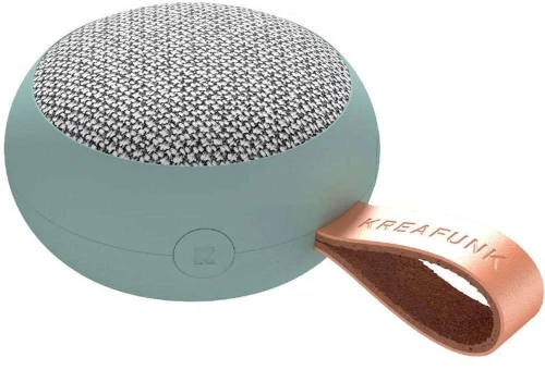 Φορητό Ηχείο Bluetooth aGO II Fabric 17-KFWT148 8x3,9cm Mint Kreafunk