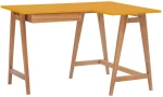 Γραφείο Luka S Δεξιά Γωνία LUKAROFSOAK5 115x50x75cm Oak-Yellow