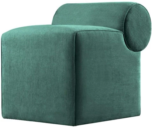 Σκαμπό Linburg 209FLF1377 45x60x56cm Green