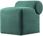 Σκαμπό Linburg 209FLF1377 45x60x56cm Green