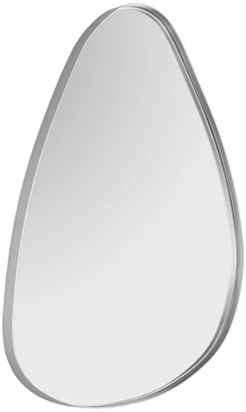 Καθρέπτης Τοίχου Britta 1430889 35x50cm Silver Mirrors & More Μέταλλο
