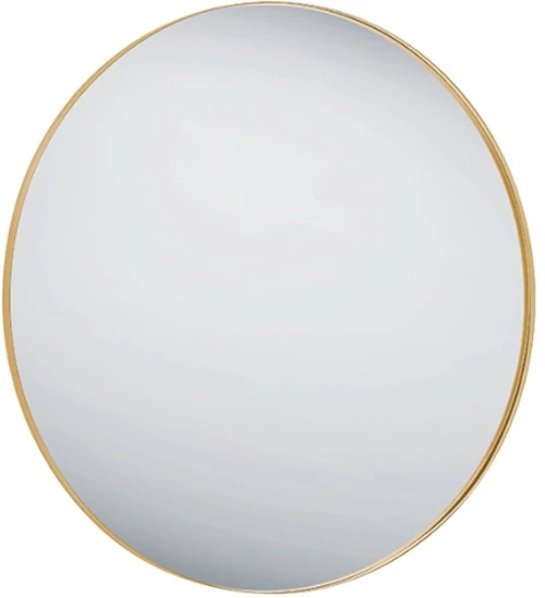 Καθρέπτης Τοίχου Στρογγυλός Britta 1430479 110cm Gold Mirrors & More Μέταλλο