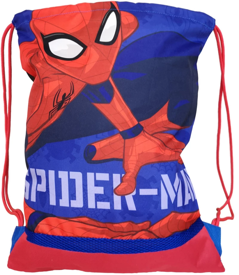 ΣΑΚΟΣ ΓΥΜΝΑΣΤΙΚΗΣ ΜΕ ΚΟΡΔΟΝΙ PREMIUM 35X48 εκ. SPIDERMAN (#SM15383)