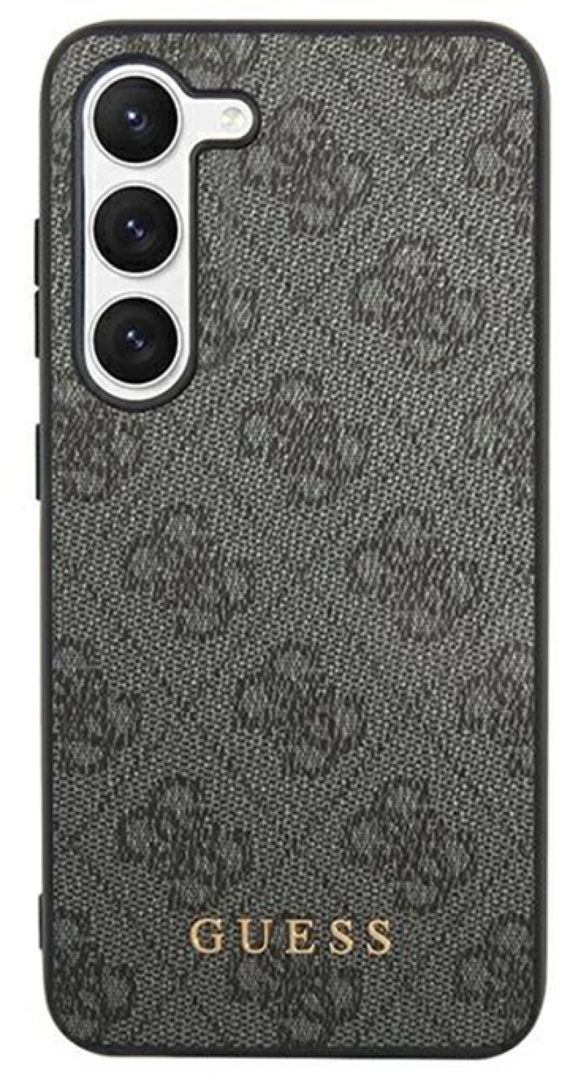 Guess 4G Metal Gold Logo - Case for Samsung Galaxy S24 Ultra(black)