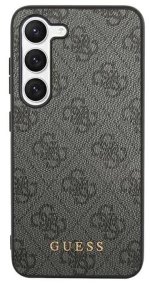 Guess 4G Metal Gold Logo - Case for Samsung Galaxy S24 Ultra(black)