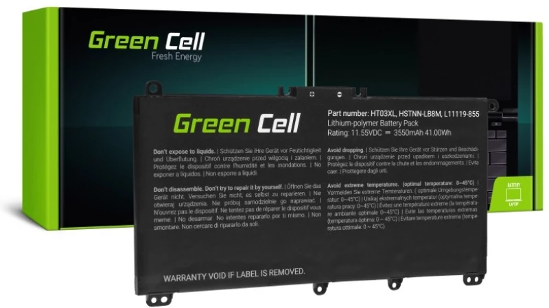 Green Cell HP163 notebook spare part Battery