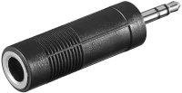 Adaptor stereo 3.5mm σε stereo 6.35mm θηλ.
