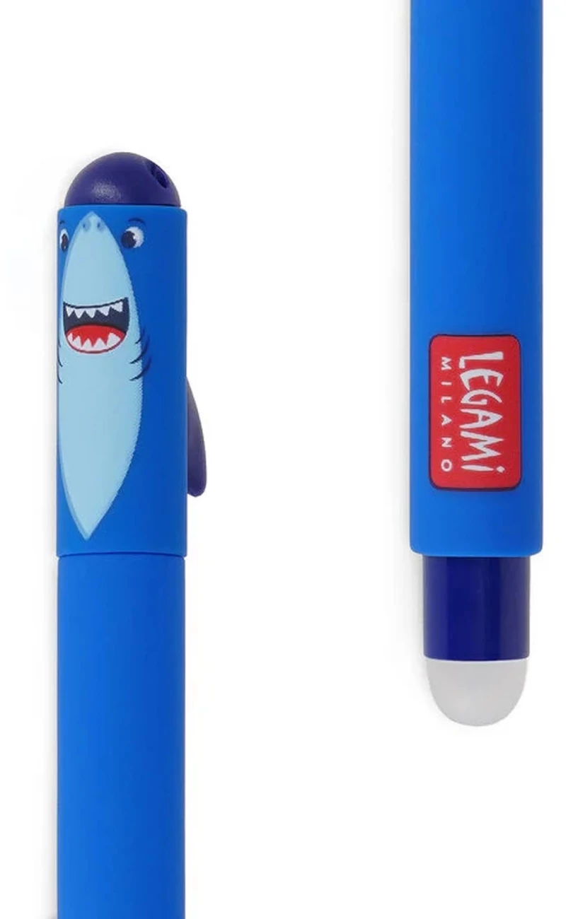 Στυλό Gel Erasable Καρχαρίας - Legami