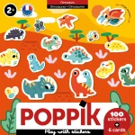 Τα πρώτα μου αυτοκόλλητα - Δεινόσαυροι - Poppik