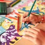 Colouring Poster - Δεινόσαυροι - Poppik