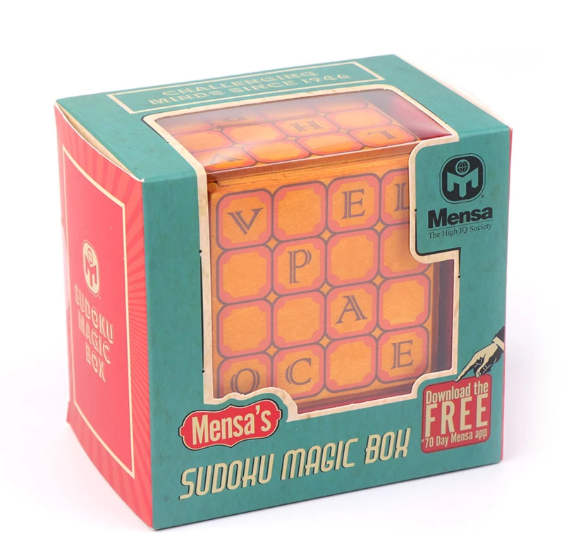 Mensa Sudoku Magic Box - Κίτρινο
