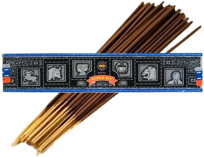 Αρωματικά Στικ Satya Super Hit Flora Incense Sticks 15g σε κουτί 12τμχ