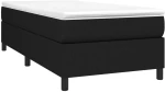 ΚΡΕΒΑΤΙ BOXSPRING ΜΕ ΣΤΡΩΜΑ ΜΑΥΡΟ 90X200 ΕΚ. ΥΦΑΣΜΑΤΙΝΟ 3144393