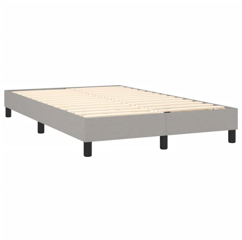 ΚΡΕΒΑΤΙ BOXSPRING ΜΕ ΣΤΡΩΜΑ & LED ΑΝ.ΓΚΡΙ 120X200 ΕΚ ΥΦΑΣΜΑΤΙΝΟ 3133221