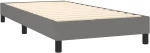 ΚΡΕΒΑΤΙ BOXSPRING ΜΕ ΣΤΡΩΜΑ & LED ΣΚ.ΓΚΡΙ 80X200 ΕΚ. ΥΦΑΣΜΑΤΙΝΟ 3133030
