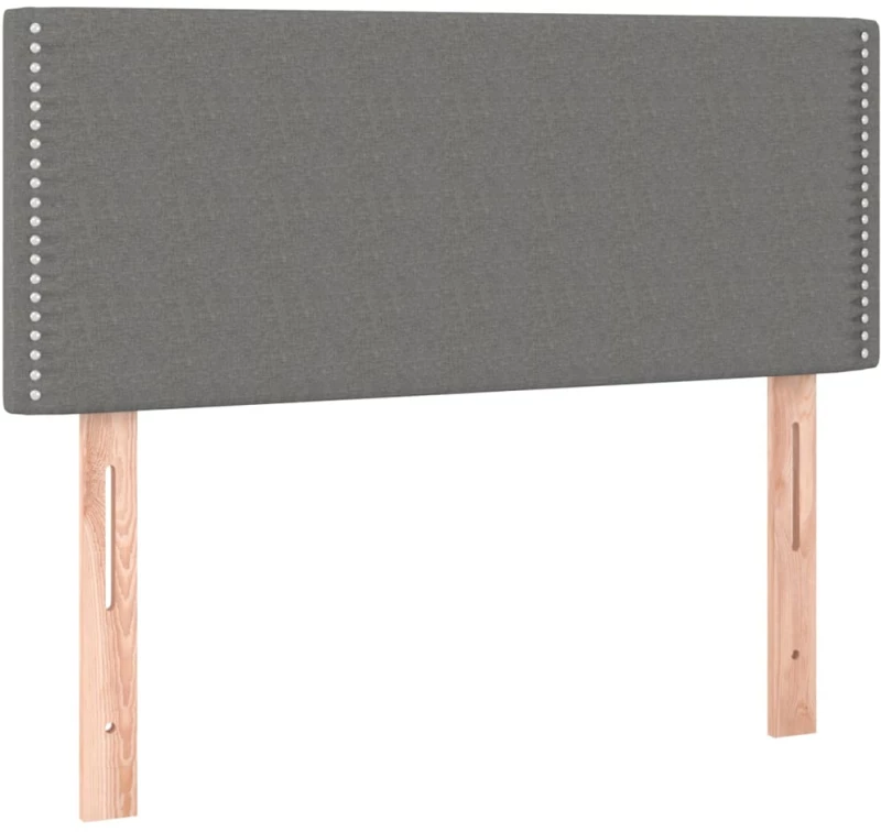 ΚΡΕΒΑΤΙ BOXSPRING ΜΕ ΣΤΡΩΜΑ & LED ΣΚ.ΓΚΡΙ 80X200 ΕΚ. ΥΦΑΣΜΑΤΙΝΟ 3133030