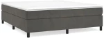 ΚΡΕΒΑΤΙ BOXSPRING ΜΕ ΣΤΡΩΜΑ ΣΚΟΥΡΟ ΓΚΡΙ 180X200 ΕΚ. ΒΕΛΟΥΔΙΝΟ 3144694