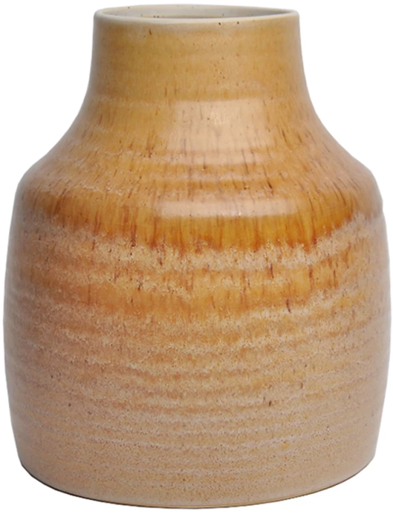 Βάζο κεραμικό "bamboo" 26x26x29.4cm Zaros 25693 CT440