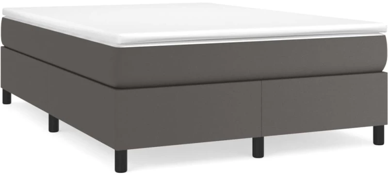 ΚΡΕΒΑΤΙ BOXSPRING ΜΕ ΣΤΡΩΜΑ ΓΚΡΙ 140X200ΕΚ. ΑΠΟ ΣΥΝΘΕΤΙΚΟ ΔΕΡΜΑ 3144612