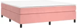 ΚΡΕΒΑΤΙ BOXSPRING ΜΕ ΣΤΡΩΜΑ ΡΟΖ 180X200 ΕΚ. ΒΕΛΟΥΔΙΝΟ 3144698