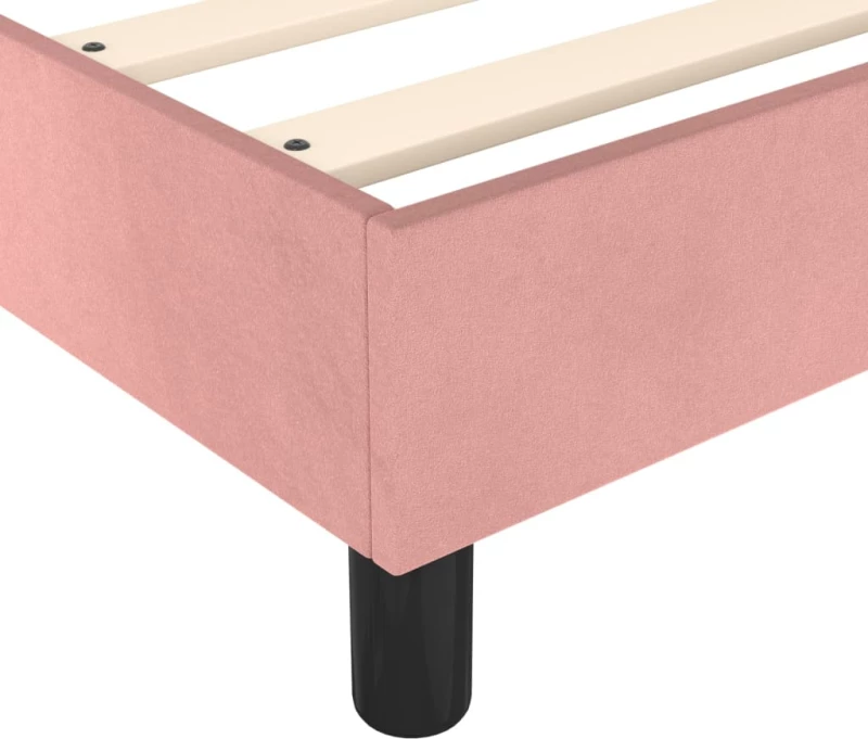 ΚΡΕΒΑΤΙ BOXSPRING ΜΕ ΣΤΡΩΜΑ ΡΟΖ 180X200 ΕΚ. ΒΕΛΟΥΔΙΝΟ 3144698