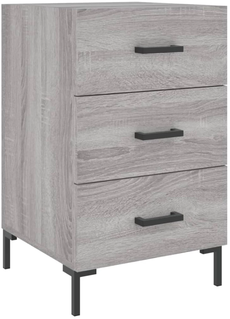 ΚΟΜΟΔΙΝΟ ΓΚΡΙ SONOMA 40 X 40 X 66 ΕΚ. ΑΠΟ ΕΠΕΞΕΡΓΑΣΜΕΝΟ ΞΥΛΟ 827666