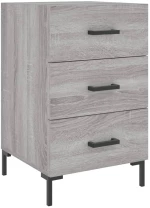 ΚΟΜΟΔΙΝΟ ΓΚΡΙ SONOMA 40 X 40 X 66 ΕΚ. ΑΠΟ ΕΠΕΞΕΡΓΑΣΜΕΝΟ ΞΥΛΟ 827666