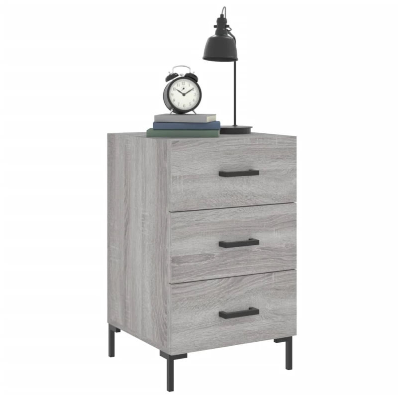 ΚΟΜΟΔΙΝΟ ΓΚΡΙ SONOMA 40 X 40 X 66 ΕΚ. ΑΠΟ ΕΠΕΞΕΡΓΑΣΜΕΝΟ ΞΥΛΟ 827666