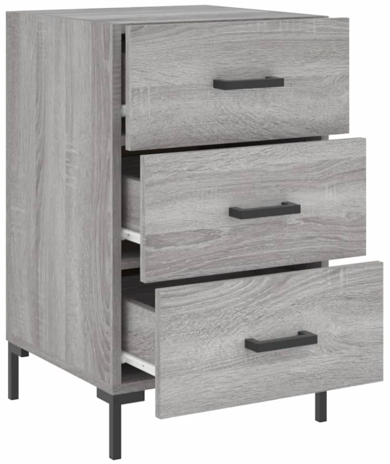 ΚΟΜΟΔΙΝΟ ΓΚΡΙ SONOMA 40 X 40 X 66 ΕΚ. ΑΠΟ ΕΠΕΞΕΡΓΑΣΜΕΝΟ ΞΥΛΟ 827666
