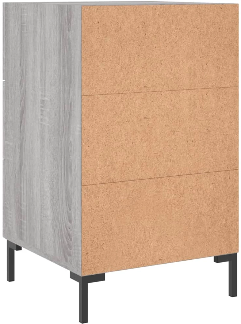 ΚΟΜΟΔΙΝΟ ΓΚΡΙ SONOMA 40 X 40 X 66 ΕΚ. ΑΠΟ ΕΠΕΞΕΡΓΑΣΜΕΝΟ ΞΥΛΟ 827666
