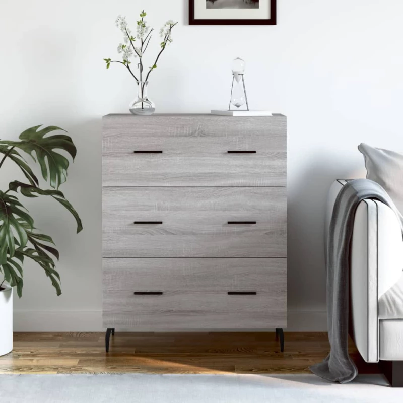 ΝΤΟΥΛΑΠΙ ΓΚΡΙ SONOMA 69,5 X 34 X 90 ΕΚ. ΑΠΟ ΕΠΕΞΕΡΓΑΣΜΕΝΟ ΞΥΛΟ 827874