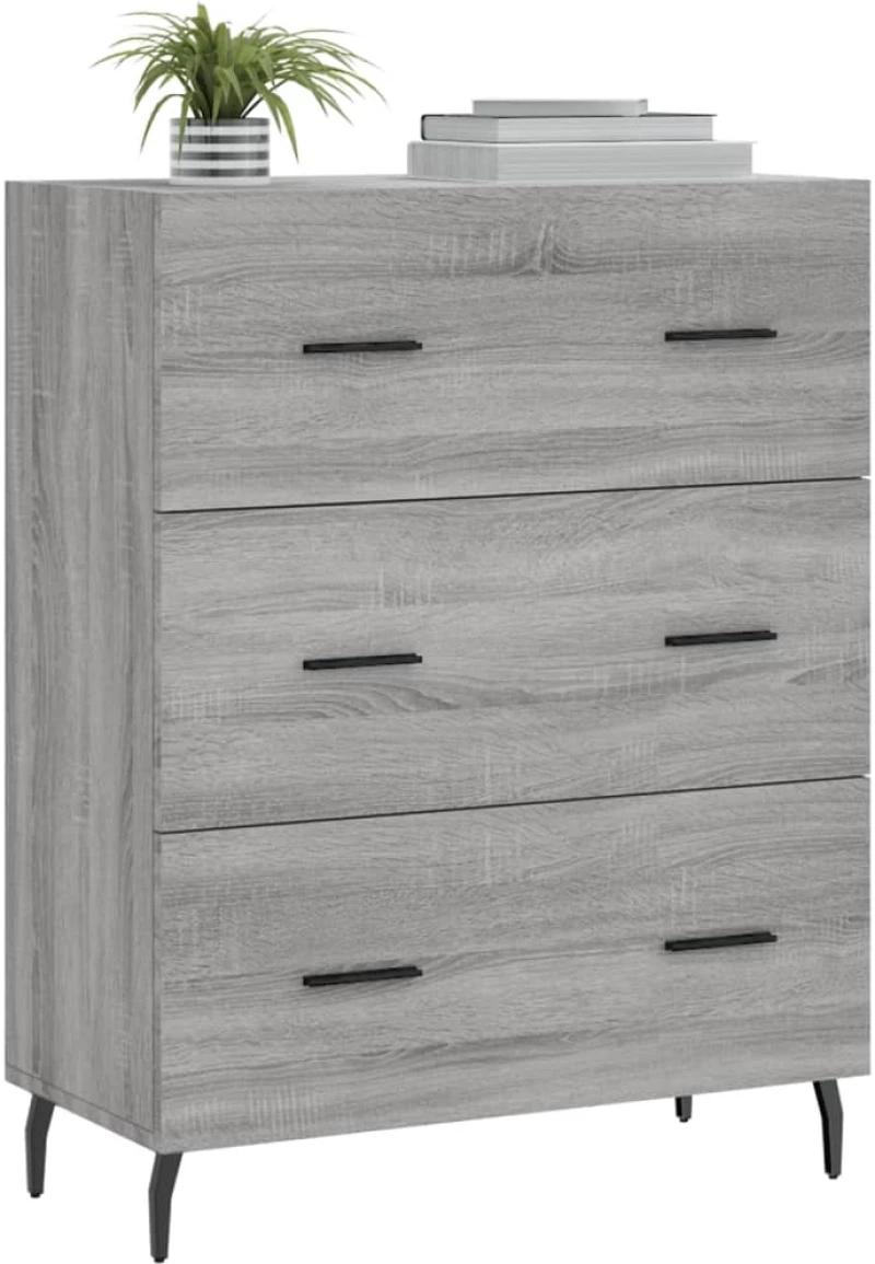 ΝΤΟΥΛΑΠΙ ΓΚΡΙ SONOMA 69,5 X 34 X 90 ΕΚ. ΑΠΟ ΕΠΕΞΕΡΓΑΣΜΕΝΟ ΞΥΛΟ 827874