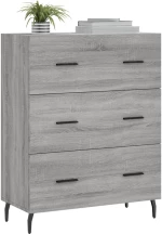 ΝΤΟΥΛΑΠΙ ΓΚΡΙ SONOMA 69,5 X 34 X 90 ΕΚ. ΑΠΟ ΕΠΕΞΕΡΓΑΣΜΕΝΟ ΞΥΛΟ 827874