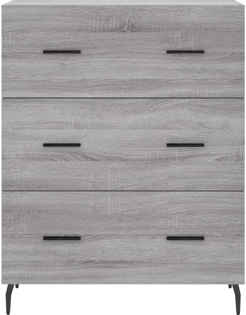 ΝΤΟΥΛΑΠΙ ΓΚΡΙ SONOMA 69,5 X 34 X 90 ΕΚ. ΑΠΟ ΕΠΕΞΕΡΓΑΣΜΕΝΟ ΞΥΛΟ 827874