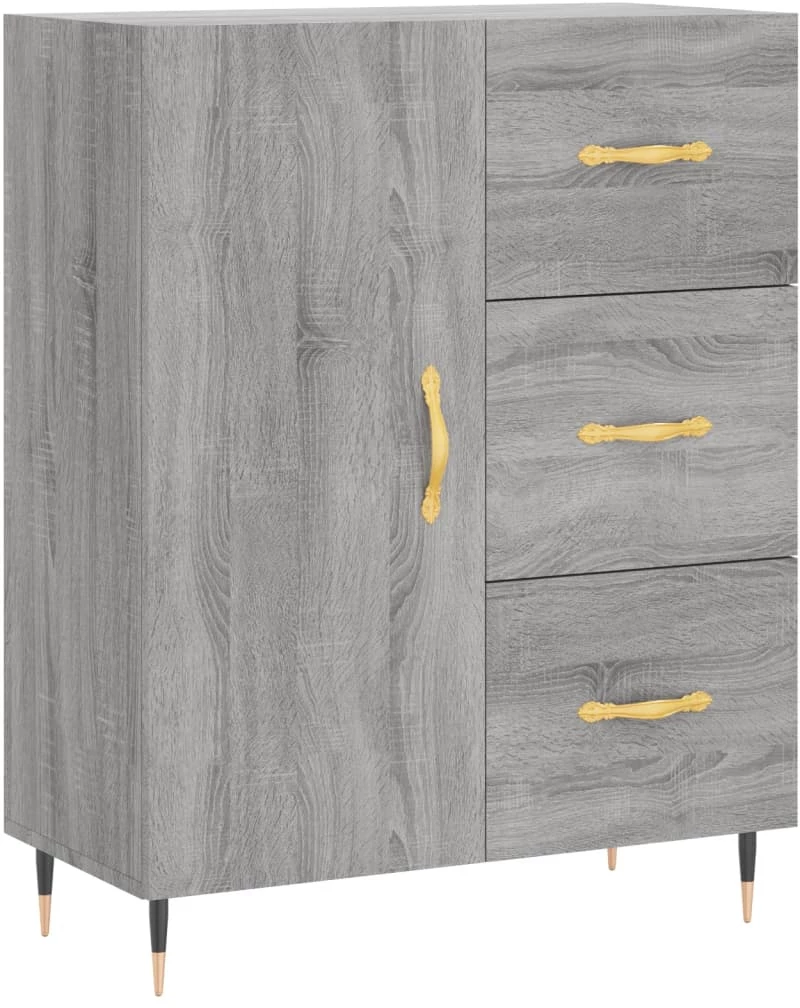 ΝΤΟΥΛΑΠΙ ΓΚΡΙ SONOMA 69,5 X 34 X 90 ΕΚ. ΑΠΟ ΕΠΕΞΕΡΓΑΣΜΕΝΟ ΞΥΛΟ 827898