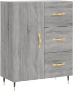 ΝΤΟΥΛΑΠΙ ΓΚΡΙ SONOMA 69,5 X 34 X 90 ΕΚ. ΑΠΟ ΕΠΕΞΕΡΓΑΣΜΕΝΟ ΞΥΛΟ 827898
