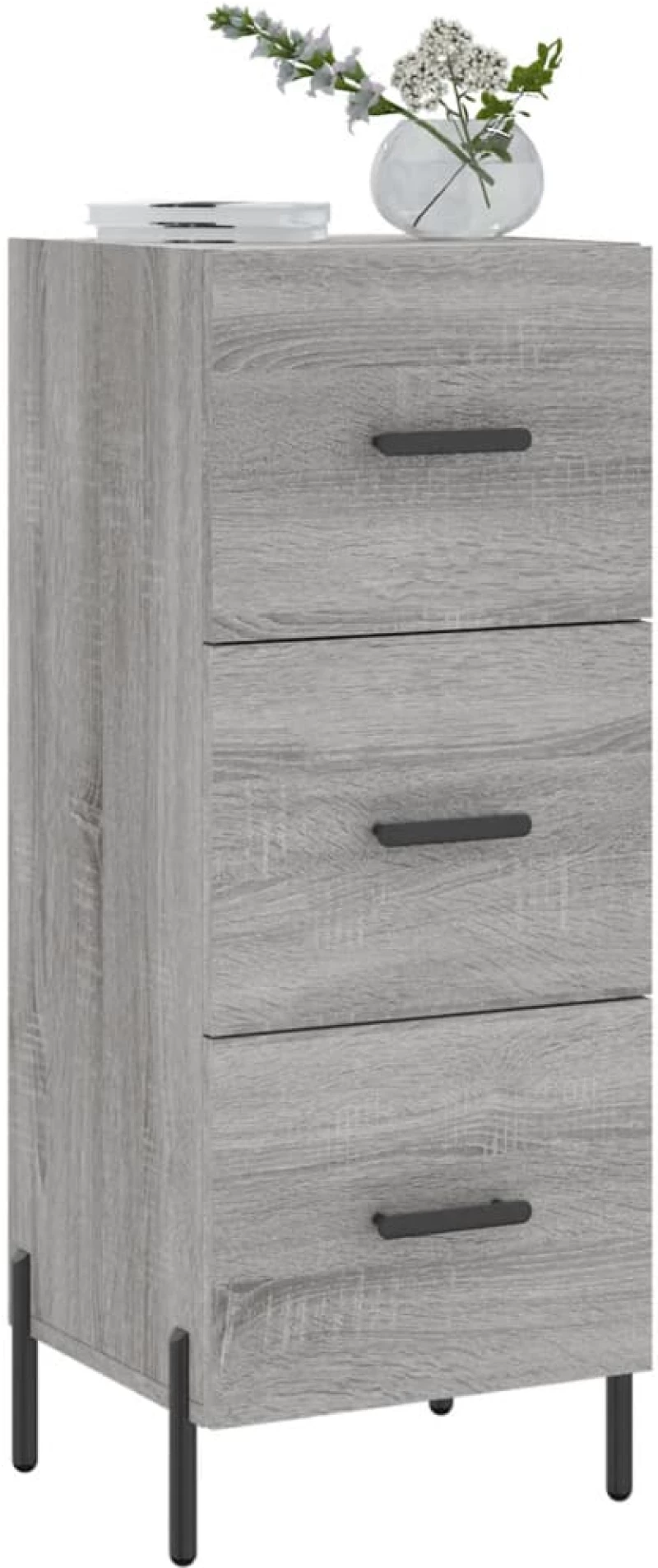 ΝΤΟΥΛΑΠΙ ΓΚΡΙ SONOMA 34,5X34X90 ΕΚ. ΑΠΟ ΕΠΕΞΕΡΓΑΣΜΕΝΟ ΞΥΛΟ 828618