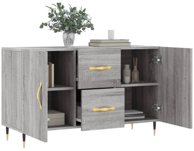 ΜΠΟΥΦΕΣ ΓΚΡΙ SONOMA 100 X 36 X 60 ΕΚ. ΑΠΟ ΕΠΕΞΕΡΓΑΣΜΕΝΟ ΞΥΛΟ 828154