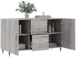 ΜΠΟΥΦΕΣ ΓΚΡΙ SONOMA 100 X 36 X 60 ΕΚ. ΑΠΟ ΕΠΕΞΕΡΓΑΣΜΕΝΟ ΞΥΛΟ 828154