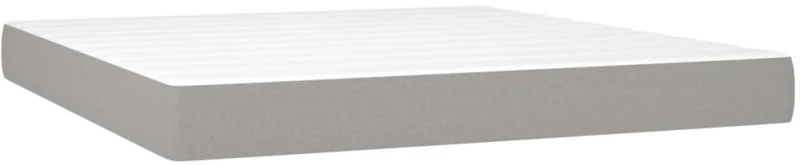 ΚΡΕΒΑΤΙ BOXSPRING ΜΕ ΣΤΡΩΜΑ & LED ΑΝ.ΓΚΡΙ 180X200 ΕΚ ΥΦΑΣΜΑΤΙΝΟ 3133893