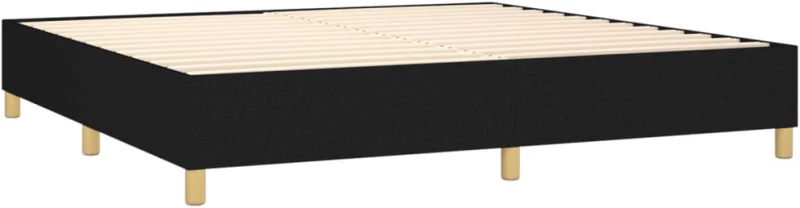 ΚΡΕΒΑΤΙ BOXSPRING ΜΕ ΣΤΡΩΜΑ ΜΑΥΡΟ 200X200 ΕΚ. ΥΦΑΣΜΑΤΙΝΟ 3137023