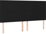 ΚΡΕΒΑΤΙ BOXSPRING ΜΕ ΣΤΡΩΜΑ ΜΑΥΡΟ 200X200 ΕΚ. ΥΦΑΣΜΑΤΙΝΟ 3137023