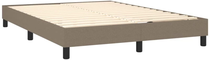 ΚΡΕΒΑΤΙ BOXSPRING ΜΕ ΣΤΡΩΜΑ TAUPE 140X200 ΕΚ. ΥΦΑΣΜΑΤΙΝΟ 3144081