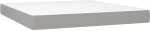 ΚΡΕΒΑΤΙ BOXSPRING ΜΕ ΣΤΡΩΜΑ ΑΝΟΙΧΤΟ ΓΚΡΙ 180X200 ΕΚ. ΥΦΑΣΜΑΤΙΝΟ 3140473