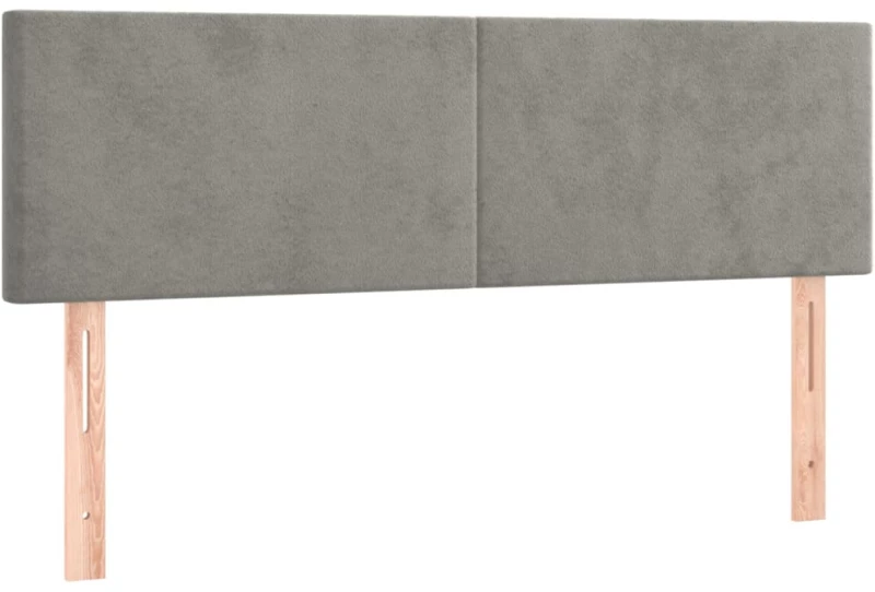 ΚΡΕΒΑΤΙ BOXSPRING ΜΕ ΣΤΡΩΜΑ ΑΝΟΙΧΤΟ ΓΚΡΙ 140X200 ΕΚ. ΒΕΛΟΥΔΙΝΟ 3130841