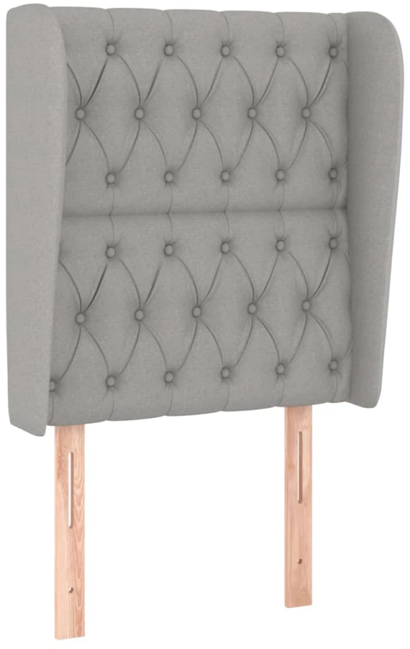 ΚΡΕΒΑΤΙ BOXSPRING ΜΕ ΣΤΡΩΜΑ ΑΝΟΙΧΤΟ ΓΚΡΙ 80X200 ΕΚ. ΥΦΑΣΜΑΤΙΝΟ 3128717