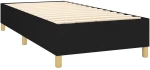 ΚΡΕΒΑΤΙ BOXSPRING ΜΕ ΣΤΡΩΜΑ & LED ΜΑΥΡΟ 100X200 ΕΚ. ΥΦΑΣΜΑΤΙΝΟ 3139095