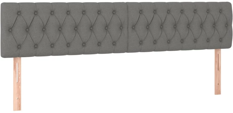 ΚΡΕΒΑΤΙ BOXSPRING ΜΕ ΣΤΡΩΜΑ ΣΚΟΥΡΟ ΓΚΡΙ 180X200 ΕΚ ΥΦΑΣΜΑΤΙΝ 3129970